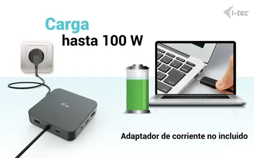 USB-C HDMI Dual DP Docking Station with Power Delivery 100 W - Imagen 13