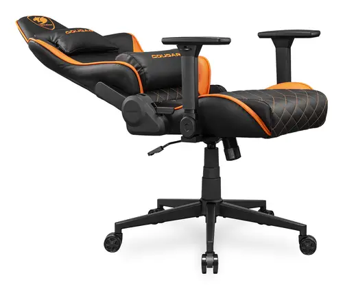 CGR-AO2 Asiento acolchado tapizado Negro, Naranja - Imagen 8