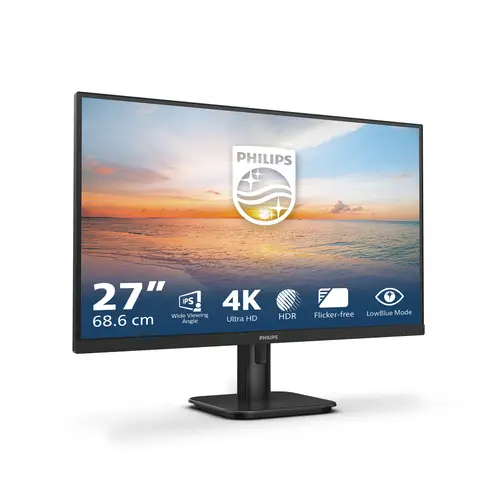 27E1N1800A/00 pantalla para PC 68,6 cm (27") 3840 x 2160 Pixeles 4K Ultra HD LED Negro - Imagen 7