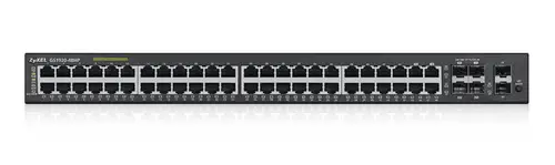 GS1920-48HP Gestionado L2 Gigabit Ethernet (10/100/1000) Energía sobre Ethernet (PoE) 1U Negro - Imagen 3