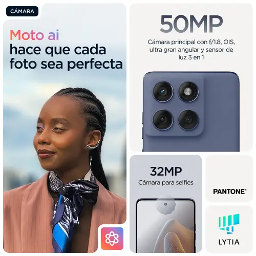 edge 60 fusion 16,9 cm (6.67") SIM doble Android 15 5G USB Tipo C 8 GB 256 GB 5200 mAh Gris - Imagen 15