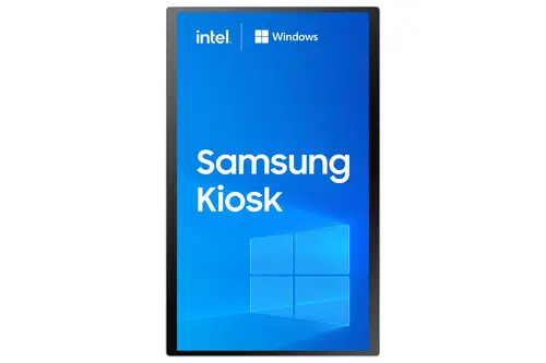 KM24C-3 Diseño de quiosco 61 cm (24") LED 250 cd / m² Full HD Blanco Pantalla táctil Procesador incorporado Windows 10 IoT Enterprise 16/7 - Imagen 1