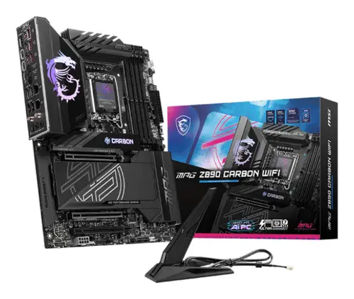 MPG Z890 CARBON WIFI placa base Intel Z890 LGA 1851 (Socket V1) ATX - Imagen 1