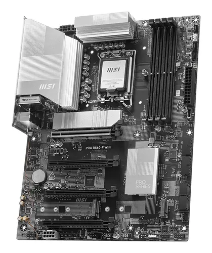 PRO B860-P WIFI placa base Intel B860 LGA 1851 (Socket V1) ATX - Imagen 4