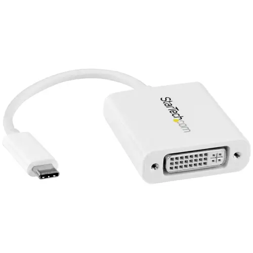 Adaptador Gráfico USB-C a DVI - Blanco - Imagen 1