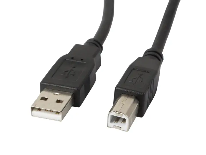 CA-USBA-10CC-0010-BK cable USB USB 2.0 1 m USB B Negro