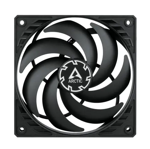 P12 Slim PWM PST Carcasa del ordenador Ventilador 12 cm Negro 1 pieza(s) - Imagen 4