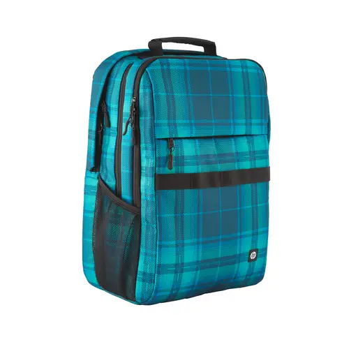 Mochila Campus XL con patrón de cuadros de tartán - Imagen 2