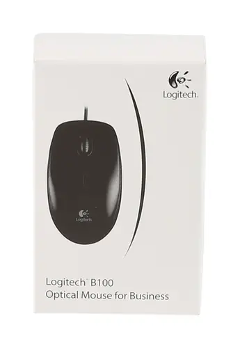 B100 ratón Oficina Ambidextro USB tipo A Óptico 800 DPI - Imagen 8