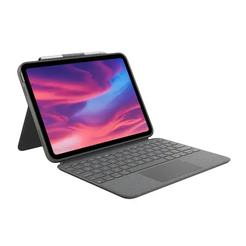 920-011439 teclado para móvil QWERTY Español Smart Connector Gris - Imagen 7