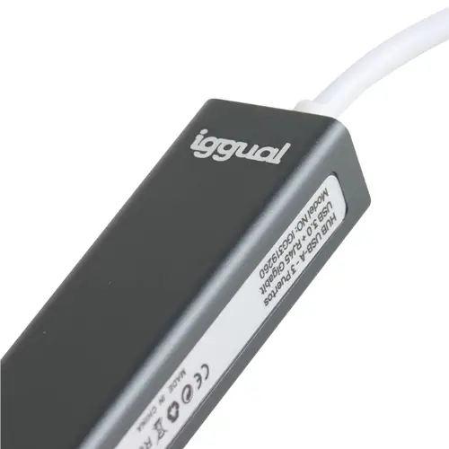 IGG319260 base para portátil y replicador de puertos Alámbrico USB 3.2 Gen 1 (3.1 Gen 1) Type-A Negro - Imagen 4