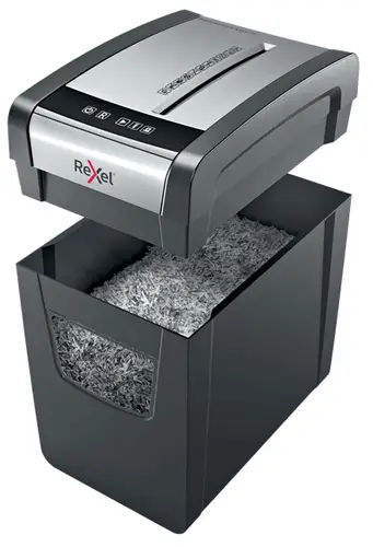 Momentum X312-SL triturador de papel Corte en partículas Negro, Gris - Imagen 3