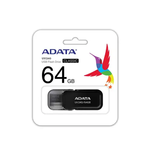 UV240 unidad flash USB 64 GB USB tipo A 2.0 Negro - Imagen 3