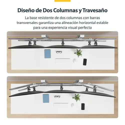 6-MONITOR-ARM-A soporte para monitor 81,3 cm (32") Escritorio Blanco - Imagen 13