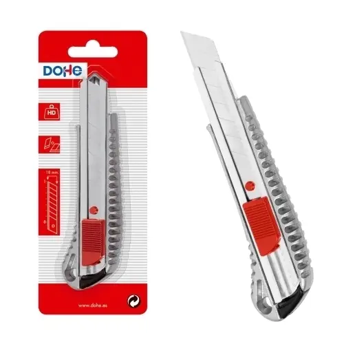 CUTTER DOHE 18 mm. con GUIA METALICA