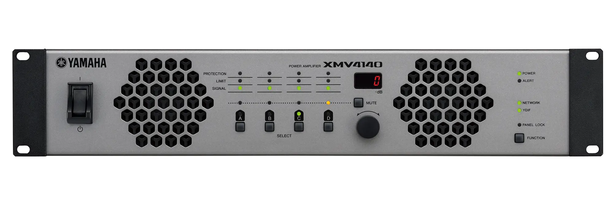 XMV4140 amplificador de audio Rendimiento/fase Negro, Gris