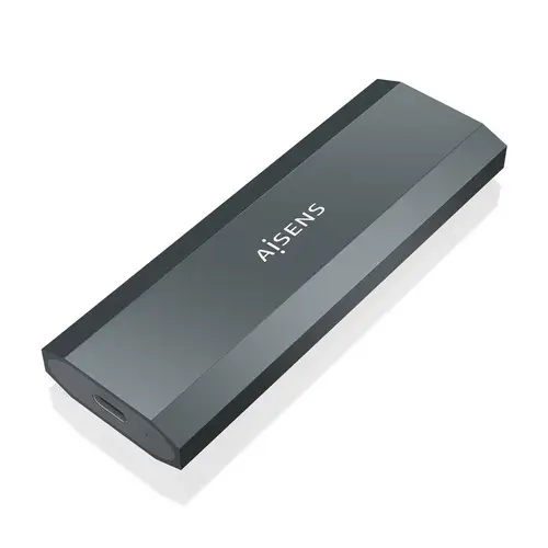 Caja Externa M.2 (NGFF) ASM2-029GR NVMe a USB3.2 Gen2, Gris - Imagen 1