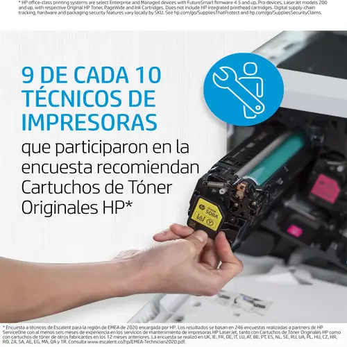 Cartucho de tóner original LaserJet 654X de alta capacidad negro - Imagen 2