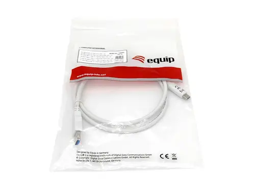 128364 Cable USB 3.2 Gen 1 C a A, M/M , 2,0m, 5Gbps, Blanco - Imagen 3