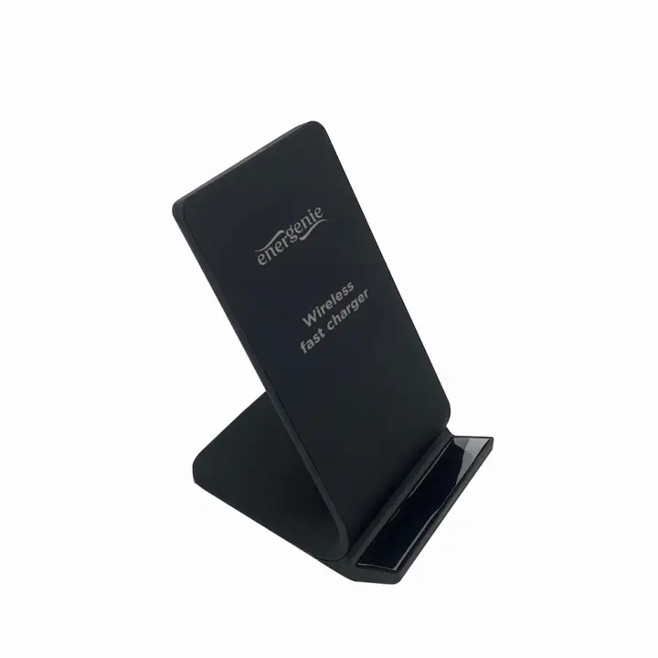 EG-WPC10-02 cargador de dispositivo móvil Smartphone Negro CC Cargador inalámbrico Interior