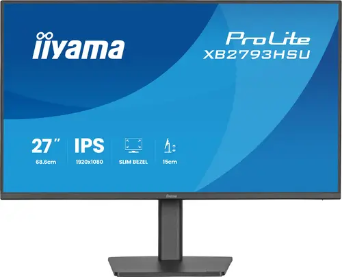 ProLite XB2793HSU-B1 pantalla para PC 68,6 cm (27") 1920 x 1080 Pixeles Full HD LED Negro - Imagen 1