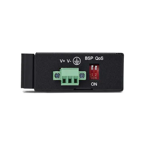 Switch Ethernet Industrial de 5 Puertos no Gestionado IP30 - Ethernet 100/1000 - Montaje en Pared o Carril DIN - IP30 - -40C-75C - 9~60VDC - TAA - Imagen 7