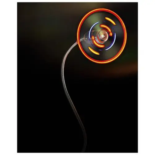 Ventilador USB, silencioso, con interruptor de encendido y apagado, color blanco - Imagen 6