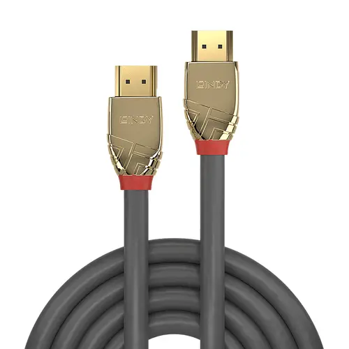 37865 cable HDMI 7,5 m HDMI tipo A (Estándar) Oro, Gris - Imagen 2