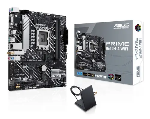 PRIME H610M-A WIFI Intel H610 LGA 1700 micro ATX - Imagen 1