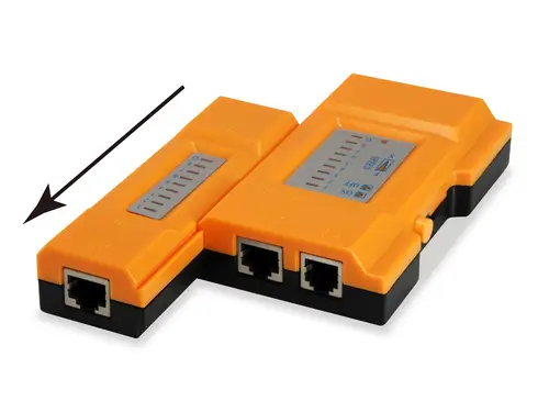 129967 comprobador de cables de red Naranja - Imagen 4