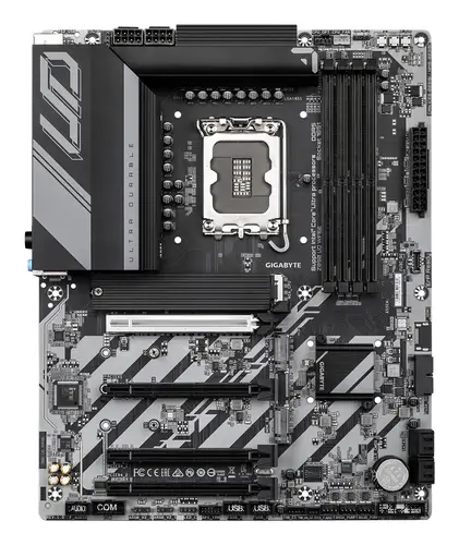 Placa base Z890 UD WIFI6E - Compatible con CPUs Intel Core Ultra (Serie 2), VRM de 12+1+2 fases, hasta 8800MHz DDR5 (OC), 1xPCIe 5.0 + 2xPCIe 4.0, Wi-Fi 6E, LAN 2.5GbE, USB 4 - Imagen 2