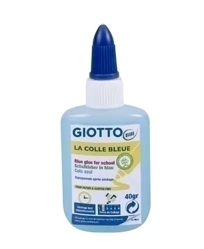 COLA AZUL-TRANSP. GIOTTO BIB ESCOLAR 40g
