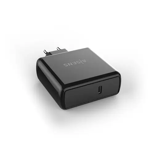 Cargador PD3.0 QC3.0 1 Puerto 1xUSB-C 60W, Negro - Imagen 2