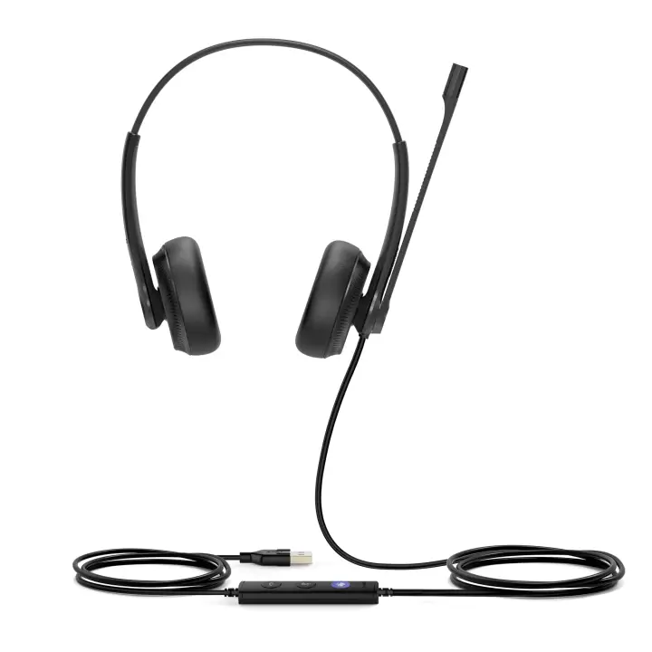 UH34 Dual Teams Auriculares Alámbrico Diadema Oficina/Centro de llamadas USB tipo A Negro