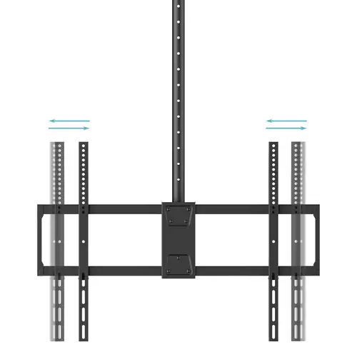 Soporte de Techo Extensible para Pantallas 50"-100", Negro - Imagen 3
