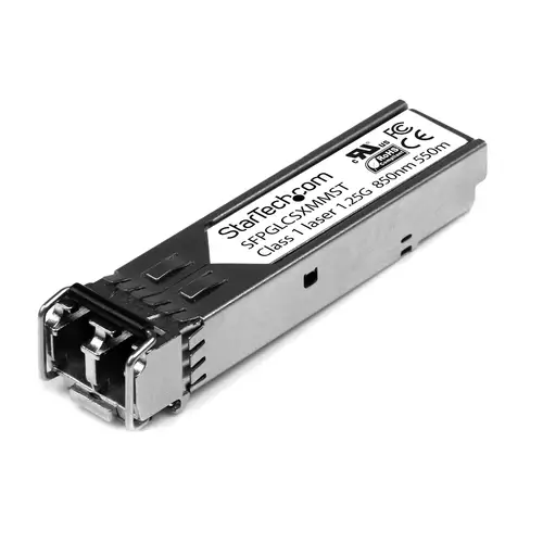 Módulo Transceptor SFP Compatible con Cisco GLC-SX-MM - 1000BASE-SX - Multimodo de 1 GbE - SFP Ethernet Gigabit de 1Gb - LC - 550m - 850nm - Cisco IE3400, IE3300, IE3200 - Imagen 1
