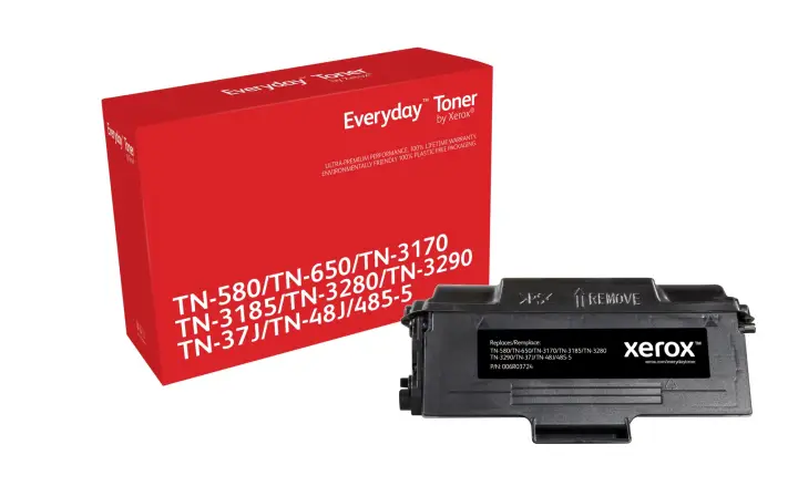 Everyday El tóner Everyday Negro de Xerox es compatible con Brother TN-3280, Capacidad alta