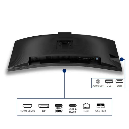 3000 series 34B2U3600CH/00 pantalla para PC 86,4 cm (34") 3440 x 1440 Pixeles Wide Quad HD LCD Negro - Imagen 6