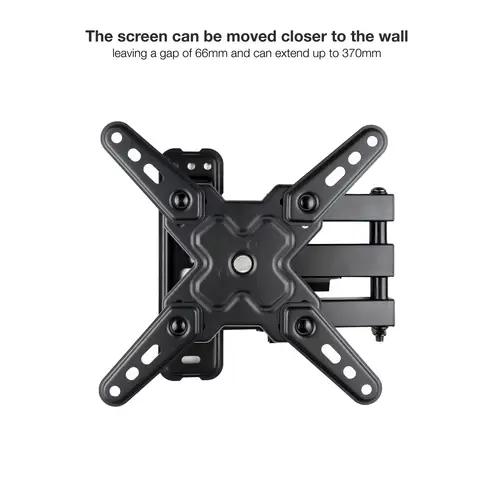 Soporte de Pared para Pantallas 13"-43", Negro - Imagen 5
