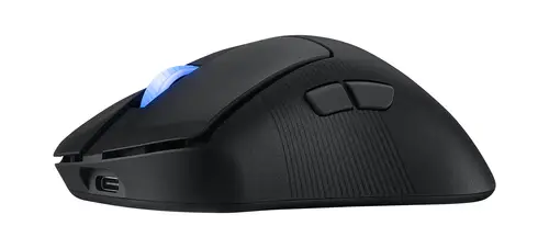 ROG Keris II Ace Wireless AimPoint Black ratón Juego mano derecha RF Wireless + Bluetooth + USB Type-A Óptico 42000 DPI - Imagen 5