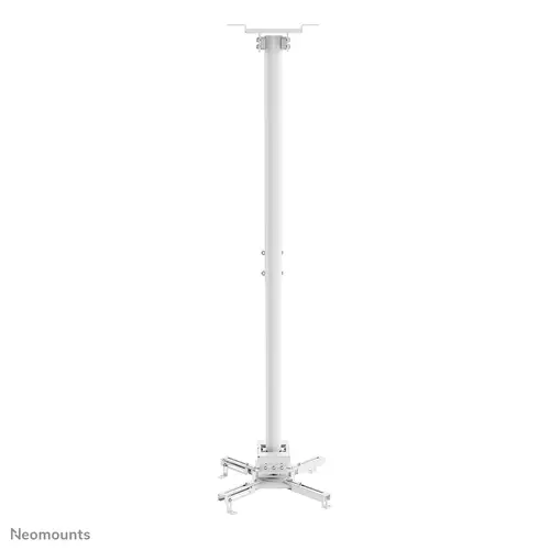 CL25-550WH1 Soporte de techo para proyector - alt. 74,5-114,5 cm - fácil montaje - movimiento completo - Imagen 6