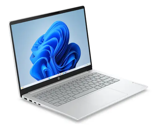 OmniBook 3 Laptop AI 14-ht0014nsx Intel Core Ultra 5 225U Portátil 35,6 cm (14") 2K 8 GB DDR5-SDRAM 512 GB SSD Wi-Fi 6 (802.11ax) Windows 11 Home AI PC Gris, Plata - Imagen 2