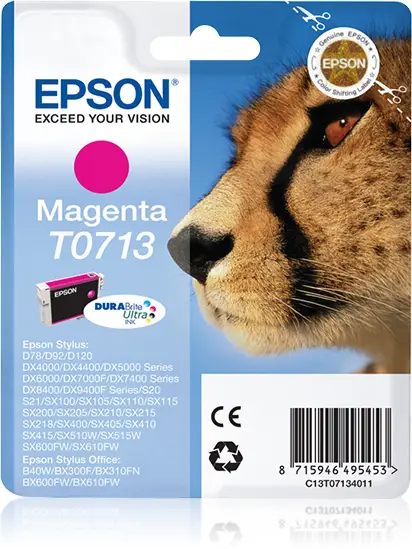 Cartucho T0713 magenta