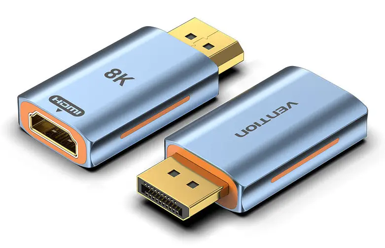 HFMH0 adaptador de cable de vídeo DisplayPort HDMI tipo A (Estándar) Gris