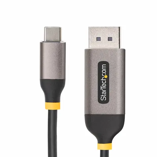 Cable Adaptador de Vídeo USB-C a DisplayPort de 3m -8K 60Hz - 4K 144Hz - HDR10 - Conversor de Vídeo USB Tipo C a DP 1.4 - Cable Convertidor Compatible con USB4/Thunderbolt 3/4 - Imagen 2