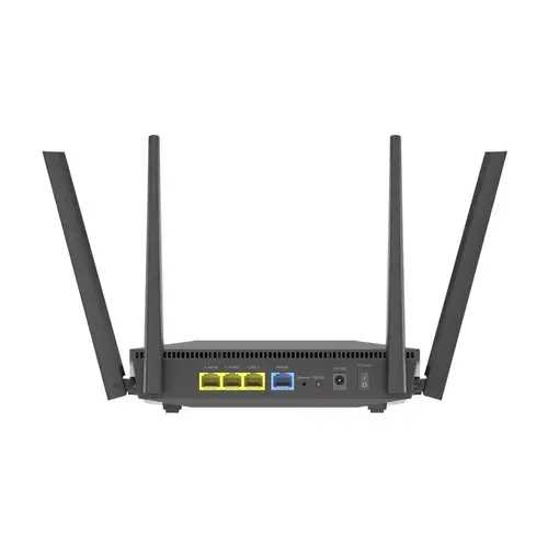 RT-AX52 AX1800 AiMesh router inalámbrico Gigabit Ethernet Doble banda (2,4 GHz / 5 GHz) Negro - Imagen 4