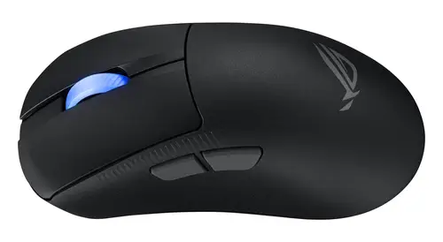 ROG Keris II Ace Wireless AimPoint Black ratón Juego mano derecha RF Wireless + Bluetooth + USB Type-A Óptico 42000 DPI - Imagen 4