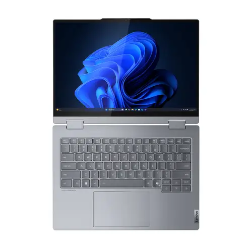 ThinkBook 14 2-in-1 G5 IAU Intel Core Ultra 7 255U Híbrido (2-en-1) 35,6 cm (14") Pantalla táctil WUXGA 16 GB DDR5-SDRAM 512 GB SSD Wi-Fi 6E (802.11ax) Windows 11 Pro Español Gris - Imagen 11