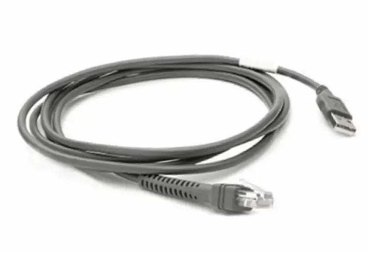 CBA-U21-S07ZBR cable de serie Negro 2,1 m USB EAS