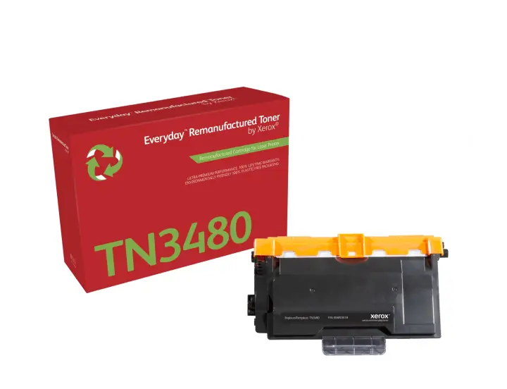 Remanufacturado Everyday Tóner Everyday Mono remanufacturado de Xerox es compatible con Brother TN3480, Capacidad alta